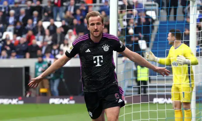 Bundesliga: Harry Kane breaks 60-year record in Bayern Munich's 5-2 win over Darmstadt