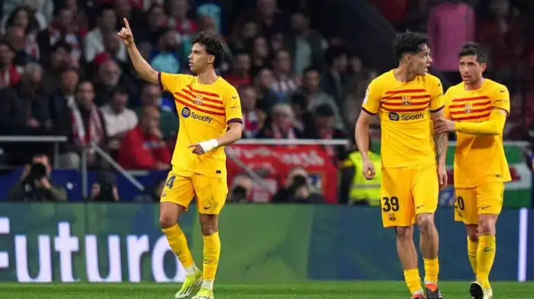 La Liga: Barcelona thrash Atletico Madrid 3-0 in front of their home fans