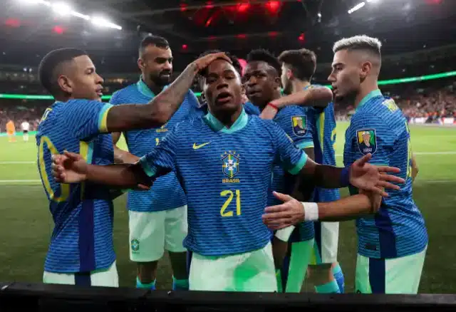 England 0-1 Brazil: 17-year-old Endrick makes history with goal at Wembley