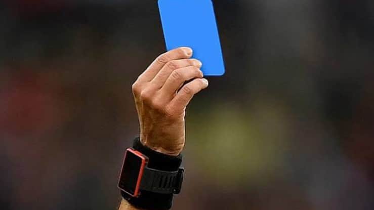 FIFA president Infantino dismisses blue card existence, but sin bin still in consideration