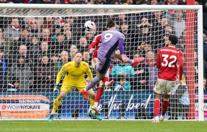 EPL: Darwin Nunez's late goal seal Liverpool's win over Nottingham Forest