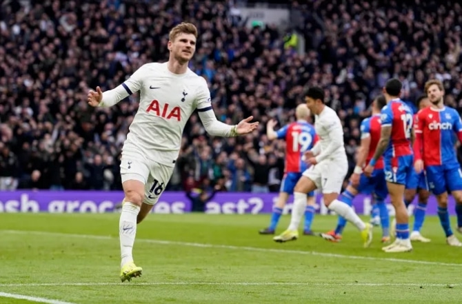 EPL: Son completes late Turnaround as Tottenham beat Crystal Palace 3-1