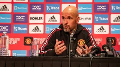 Ten Hag vows to match City in Sunday's Manchester derby