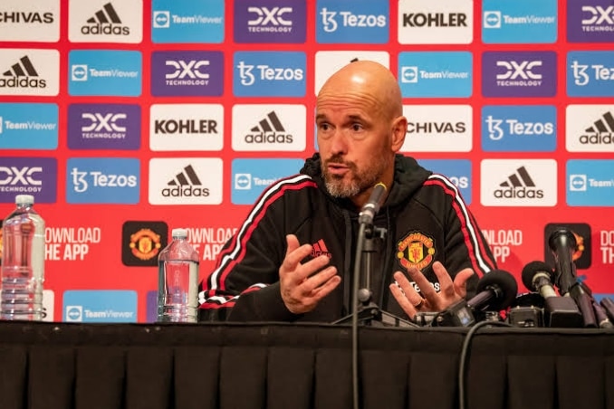 Ten Hag vows to match City in Sunday's Manchester derby