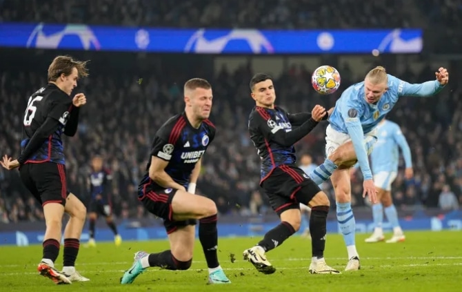 UCL: Haaland hits new record as Man City pick quarter-final ticket against Copenhagen