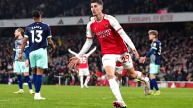 EPL: Havertz rescues Arsenal with late winner after Ramsdale’s error