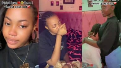 "You'll hate yourself for letting me go" – Lady cries as boyfriend dumps her for another