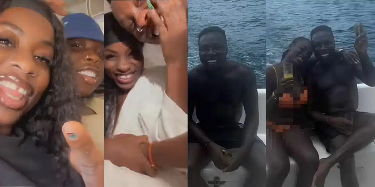 “From sun kissed to sun roasted” — Lady shares pictures with her boyfriend after vacation in Mauritius