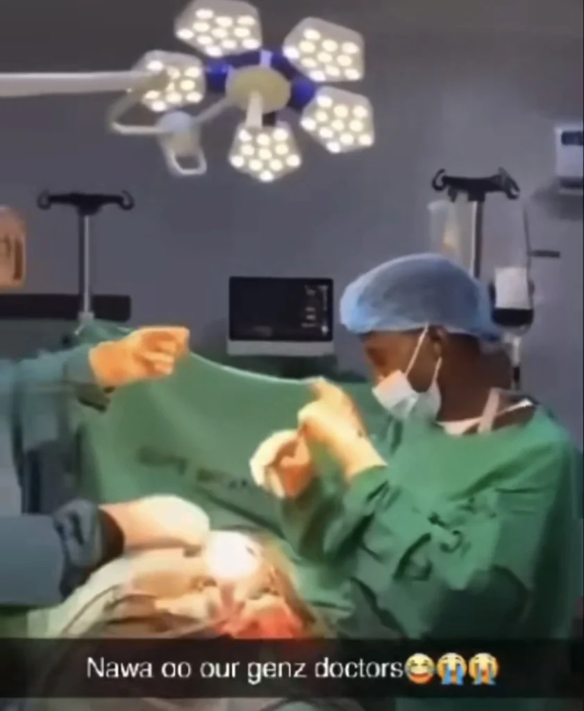 “This is unethical and unprofessional” — Gen Z doctors dance to Shallipopi while operating patient