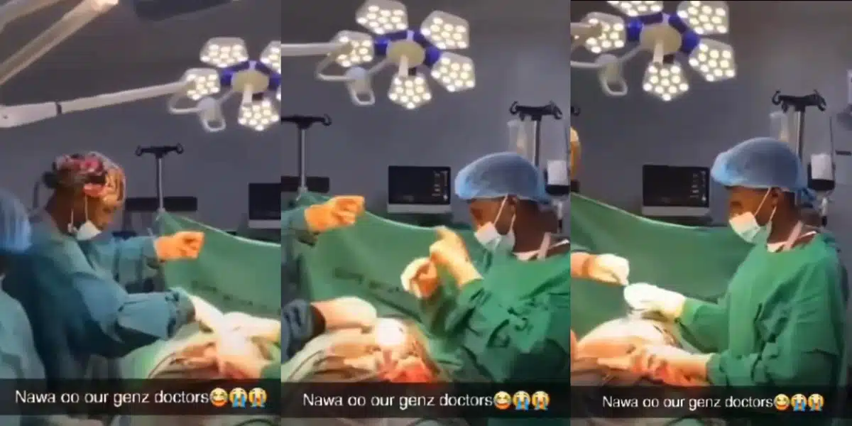 “This is unethical and unprofessional” — Gen Z doctors dance to Shallipopi while operating patient