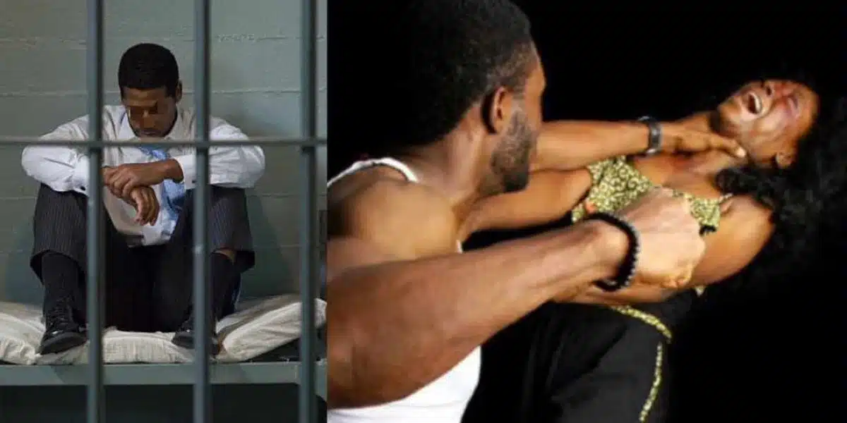 Drama as mother arrests her son for raising his hands on wife