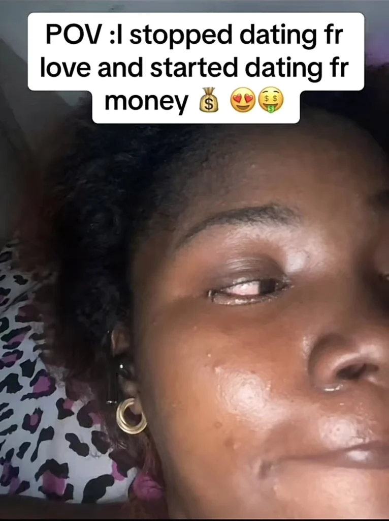“check the drawer you will see 700 use 600 to cook stew and use the remaining 100 naira to take care of yourself” — Lady shares experience with dating for money