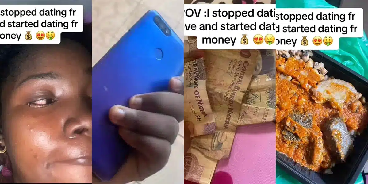 “check the drawer you will see 700 use 600 to cook stew and use the remaining 100 naira to take care of yourself” — Lady shares experience with dating for money