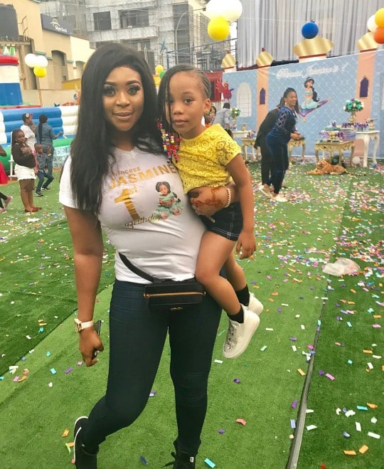 Mimi Orjiekwe embarrassed as daughter exposes her in a video