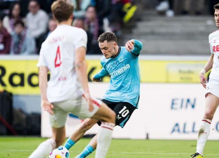 Bundesliga: Bayer Leverkusen go 10 points clear after beating Cologne 2-0