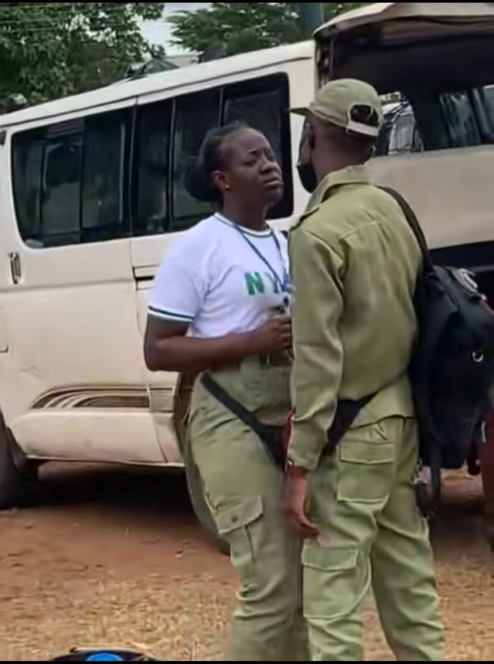 Corper tears love leave camp 