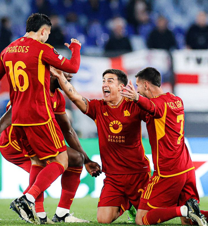 Europa League: De Rossi's Roma thrash Brighton 4-0 