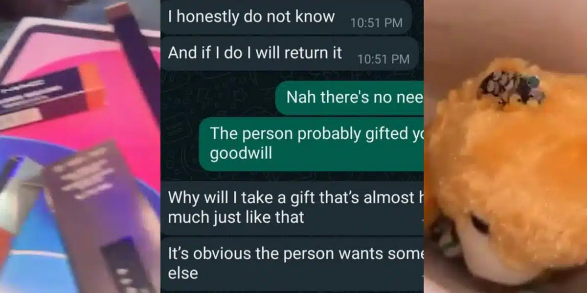 Man celebrates ex-girlfriend for rejecting gifts from anonymous sender out of loyalty to him