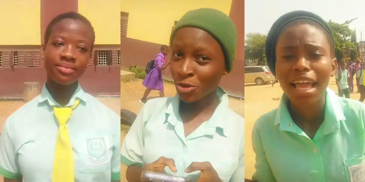 “If you can’t press money clear” — Secondary school girl sends message to broke boys who want to date her