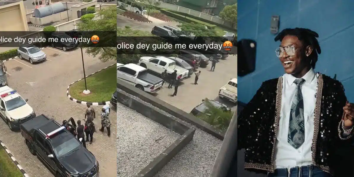 “100 police dey guide me everyday” — Shallipopi says