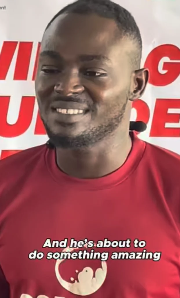 Nigerian swim coach leaves many impressed as he swims the entire length of Third Mainland Bridge