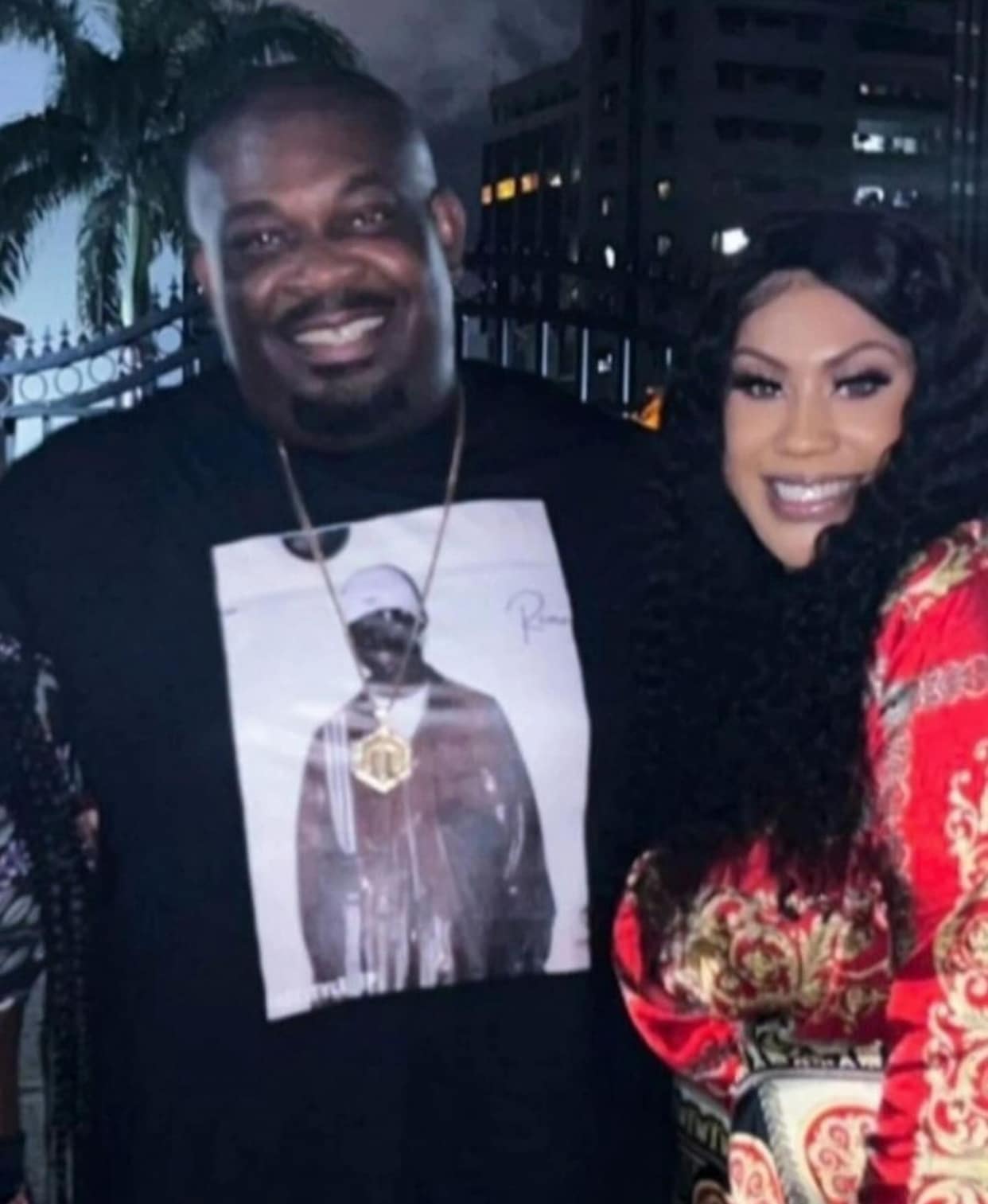 "Dem force baba marry, nothing person fit tell me" - Reactions as Don Jazzy links up with ex-wife 