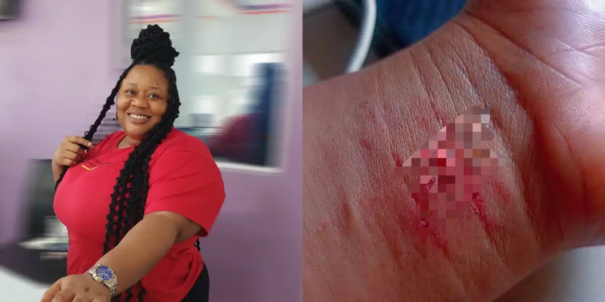 “I’m that girlfriend that can never overlook my man’s dirty clothes” — Lady goes the extra mile to care of her boyfriend