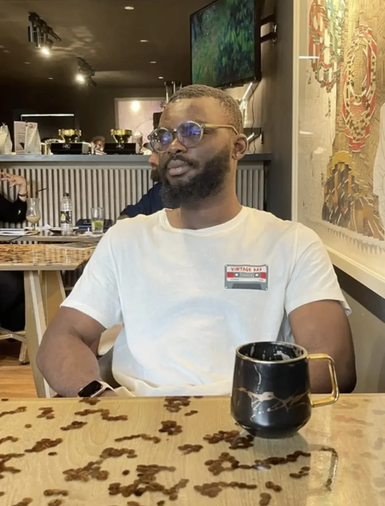 Nigerian man shocked at the quantity of food he bought in a restaurant for only N6k