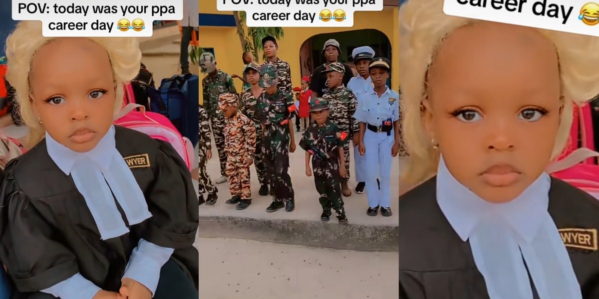 "My lord wey never chop" - Social media abuzz as teen lawyer brushes off money theft query at school career day