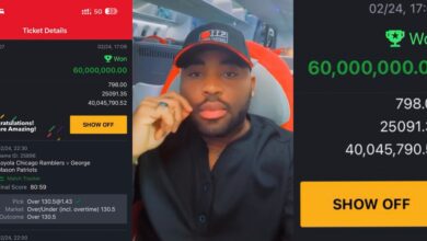 Nigerian man wins ₦60 million bet with a ₦798 stake on SportyBet
