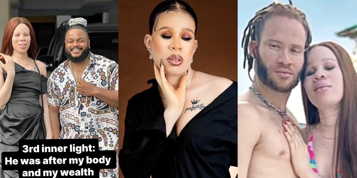 "From Whitemoney to Ebubu" - Social media erupts as lady unveils faces of 6 men who broke her heart in 2023