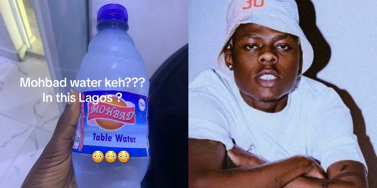 "E come cold like mortuary" - Controversy erupts as 'Mohbad Water' emerges in Lagos markets