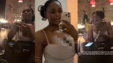 "Lagos is wild" - Shocking moment as bold woman begs, offers Nigerian lady €700 to join her and husband in bed