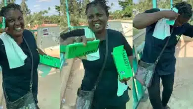 "My pikin buy me phone" - Video of Nigerian mother's reaction to daughter's new phone gift melts hearts online