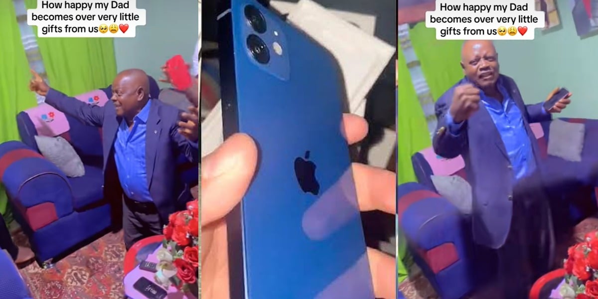 "I can never, ever believe it" - Daughter's iPhone surprise gift evokes unforgettable reaction from grateful father