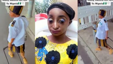 "I'll miss you, bye bye to Nigeria" - Aunty Ramota sparks speculation, set to depart Nigeria