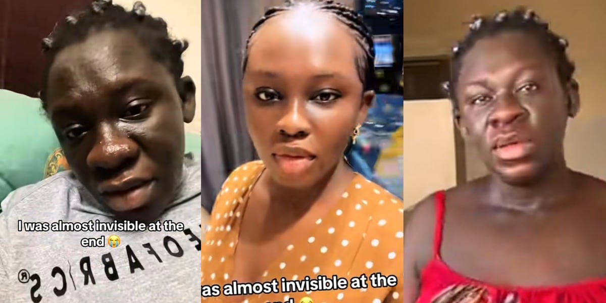 "Blood of Jesus" - Nigerian woman's pregnancy look leaves internet speechless