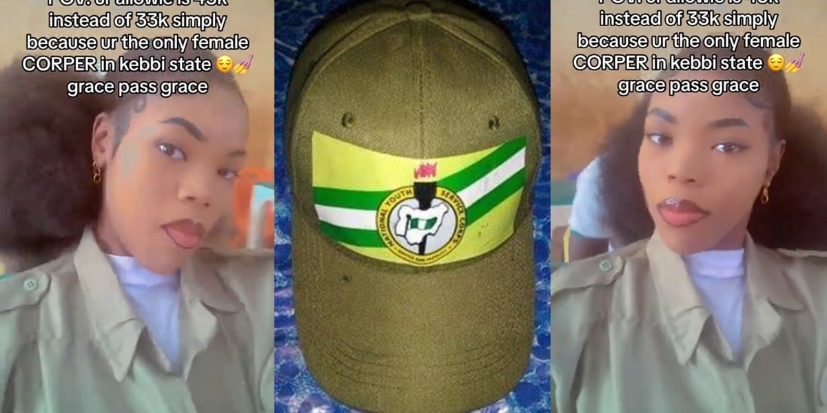 "Grace pass Grace" - Only female corps member in Kebbi state gets monthly NYSC allowance of ₦43k instead of ₦33k