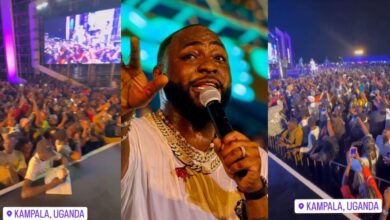 "Crowd power" - Davido's fans steal show in Uganda, demand 'Unavailable' as singer ends concert without it