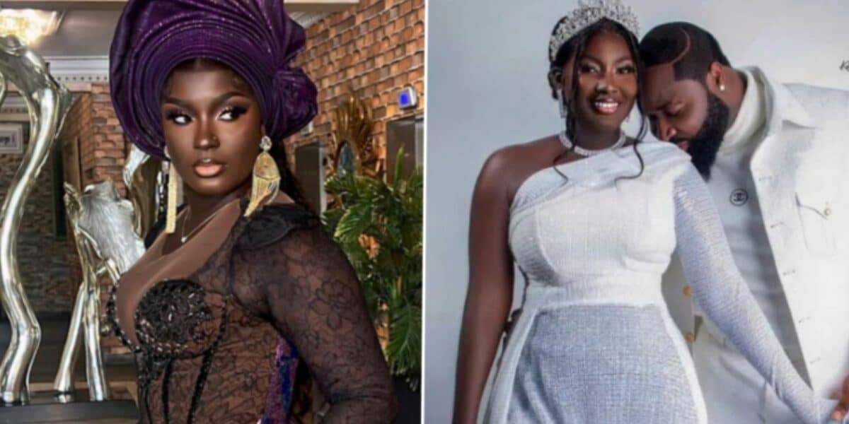 Harrysong's wife side chicks number