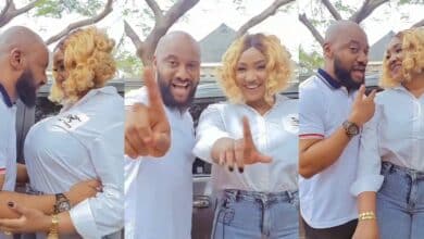 Yul Edochie and wife, Judy Austin drops loved-up video while singing for their haters