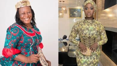 Patience Ozokwo emotional as she showers prayers on Mercy Johnson for always showing her love