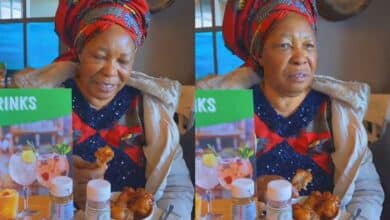 Lady mother-in-law's reaction N16K chicken