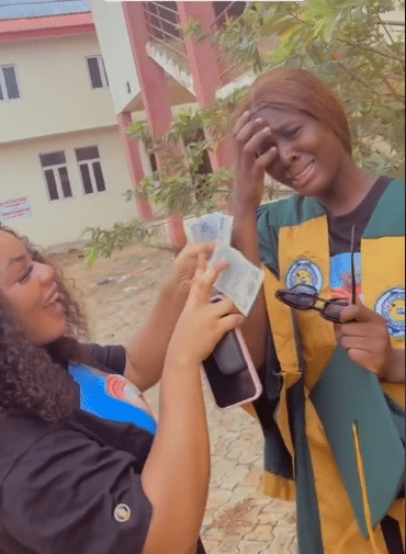 lady sister tears matriculation
