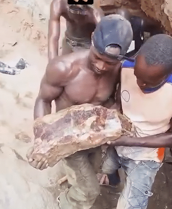 Man shares video of precious stone he found on site while working, allegedly worth $2 million