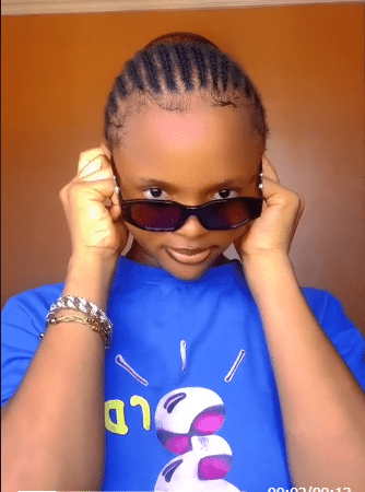 lady keke man toasting 