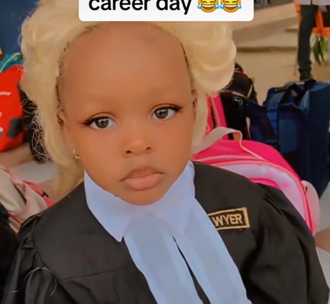 "My lord wey never chop" - Social media abuzz as teen lawyer brushes off money theft query at school career day