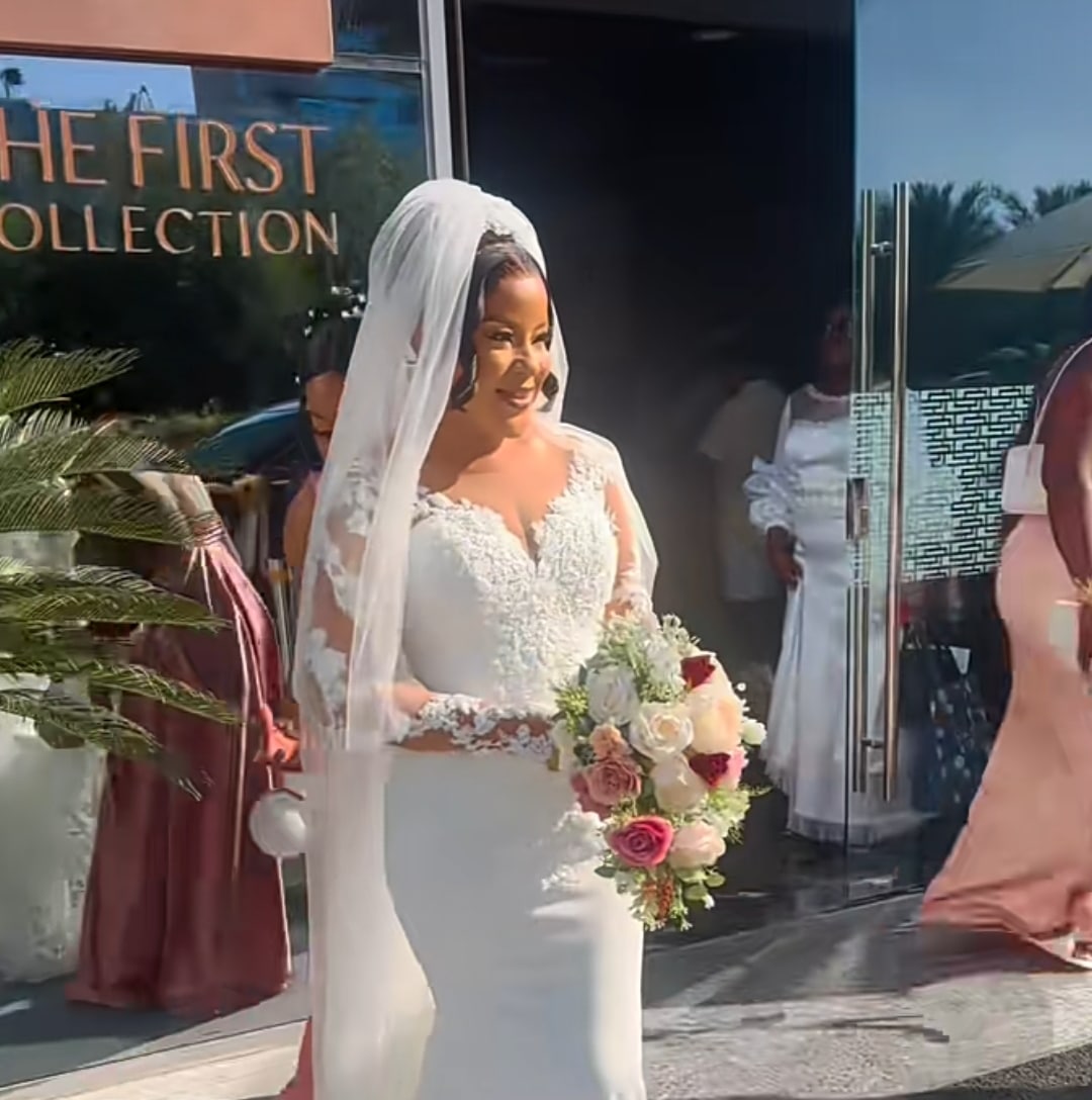 "Started as friends in 2018, got married in...." - Excitement as pretty lady weds long-time friend, flaunts marriage online