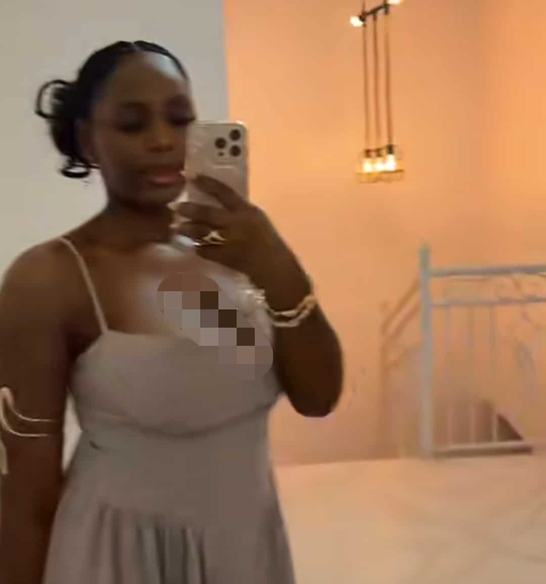 "Lagos is wild" - Shocking moment as bold woman begs, offers Nigerian lady €700 to join her and husband in bed