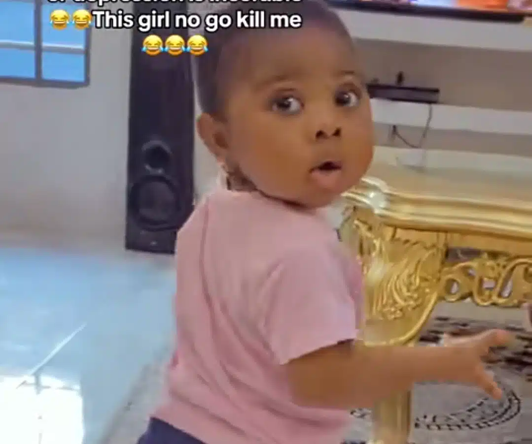 "My girl hear Isakaba, she shake..." - Internet abuzz over adorable toddler's dancing skills to hit song 'Twe Twe'